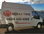 Mobile Tyre Van in Perth - View larger image